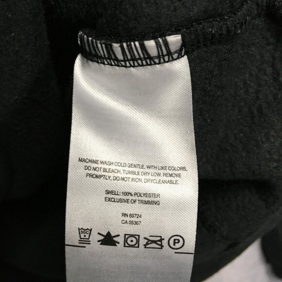 Columbia Mens 1/4 Zip Pullover Sweater Shirt size XL Black Long Sleeve Fuzzy - Picture 5 of 16